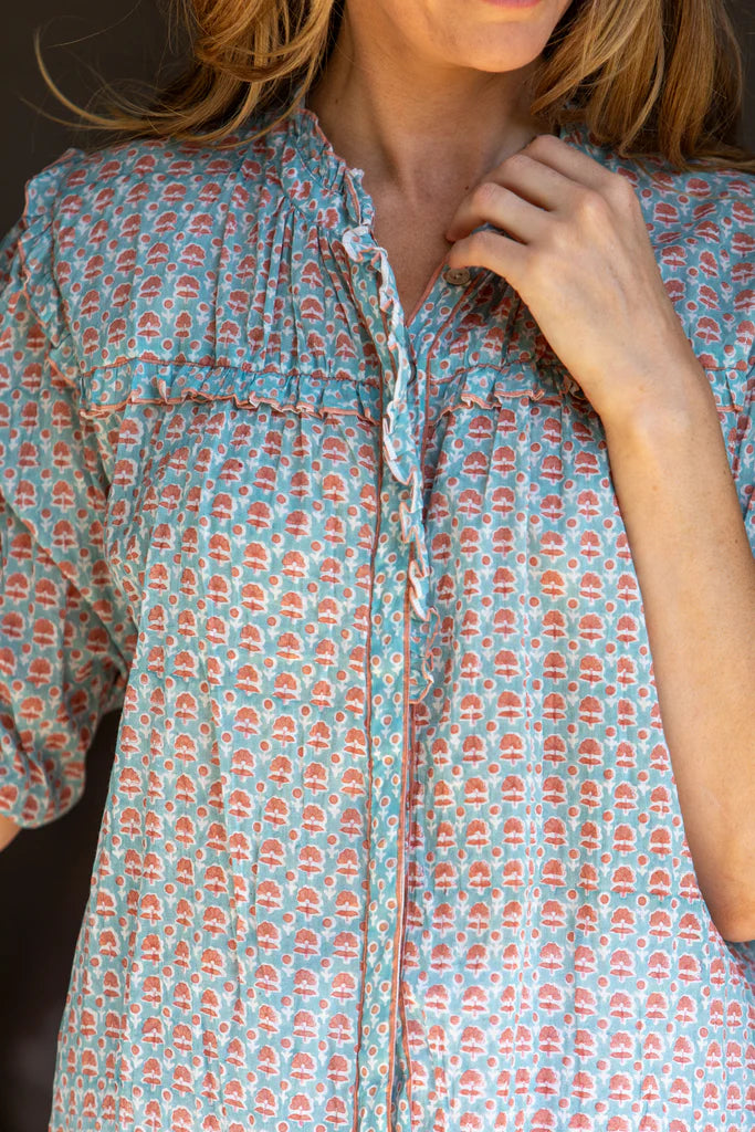 Virginia Shirt - Wedgewood