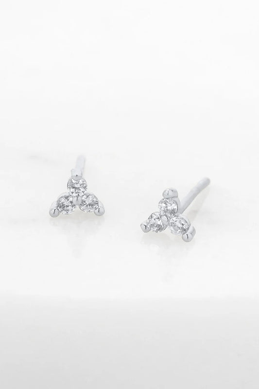 Ivy Stud - Silver