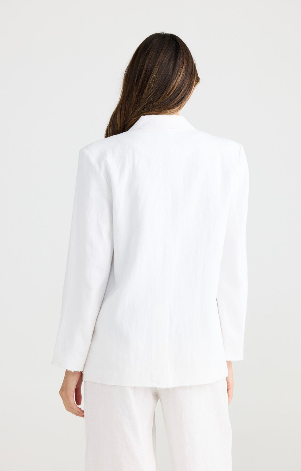 The Edit Blazer - White