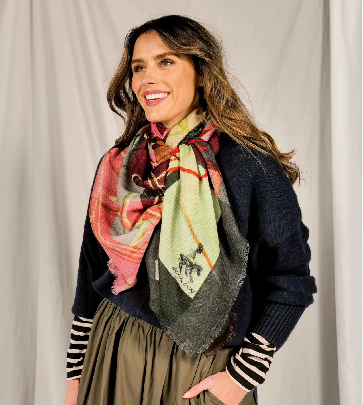 Habile Merino Wool Scarf
