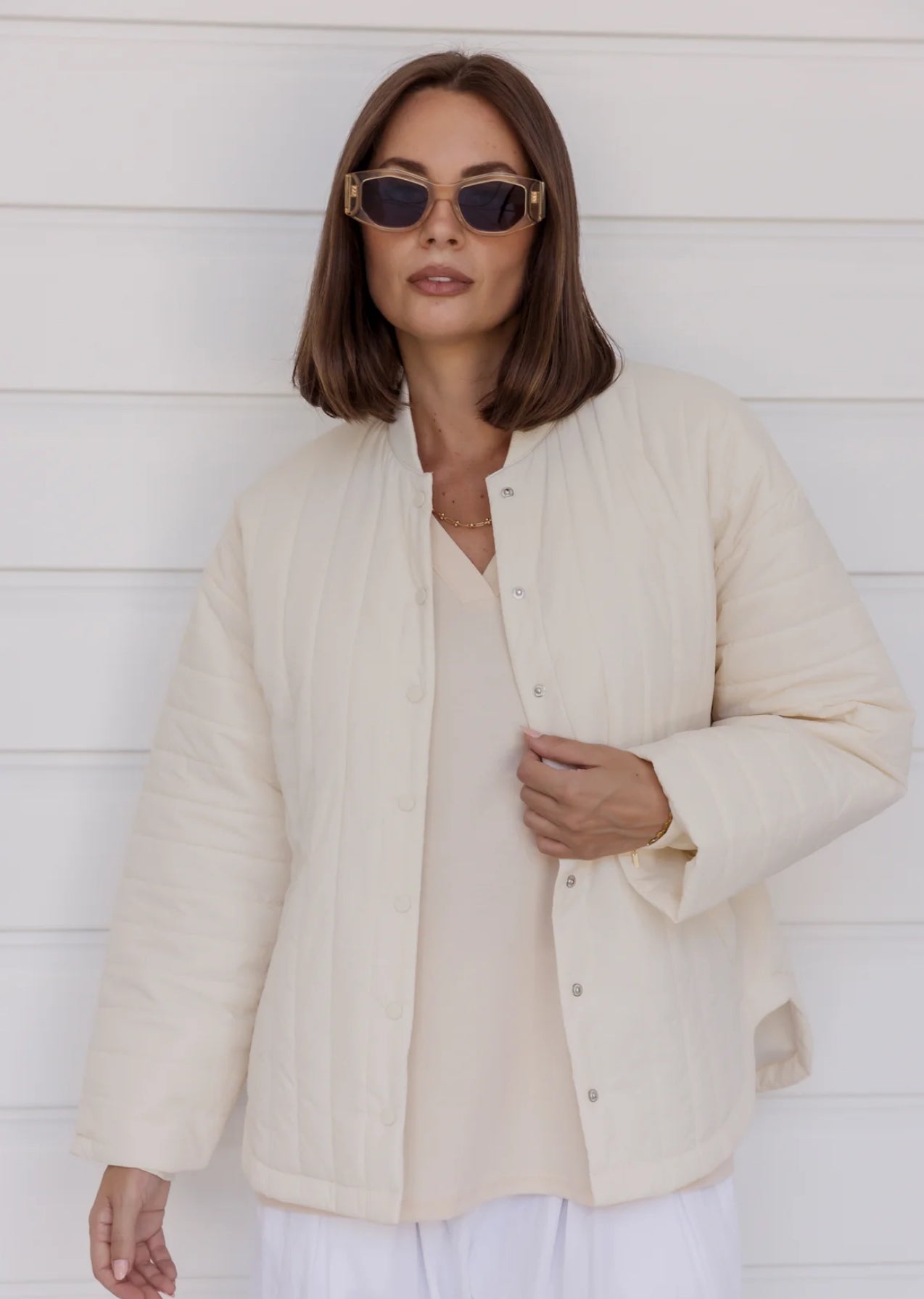 Zaka Jacket - Cream