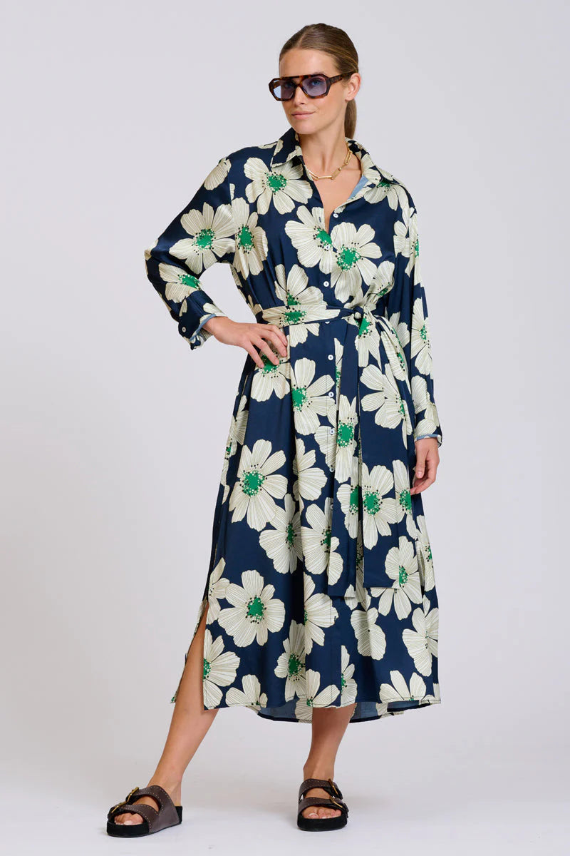 Luxe Luna Longline Shirt Dress