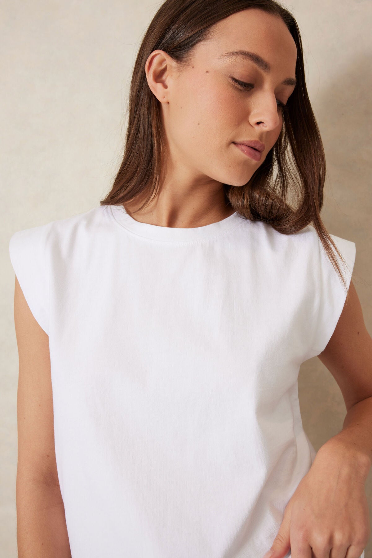 Extended Shoulder Tee