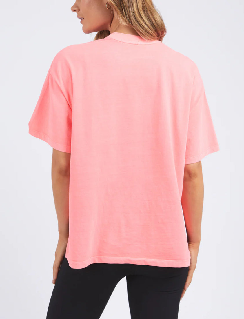Simplified Tee - Neon Pink