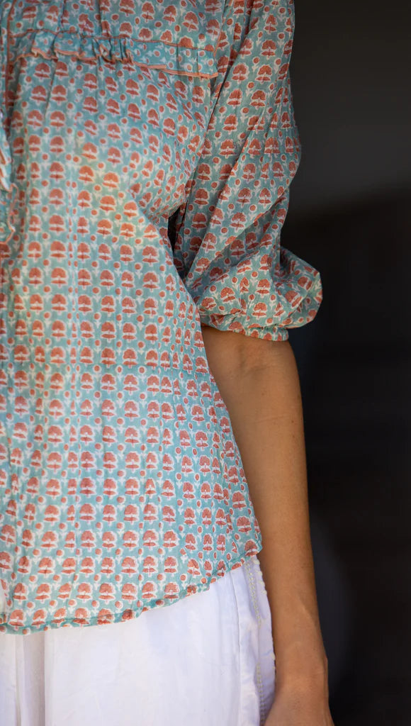 Virginia Shirt - Wedgewood