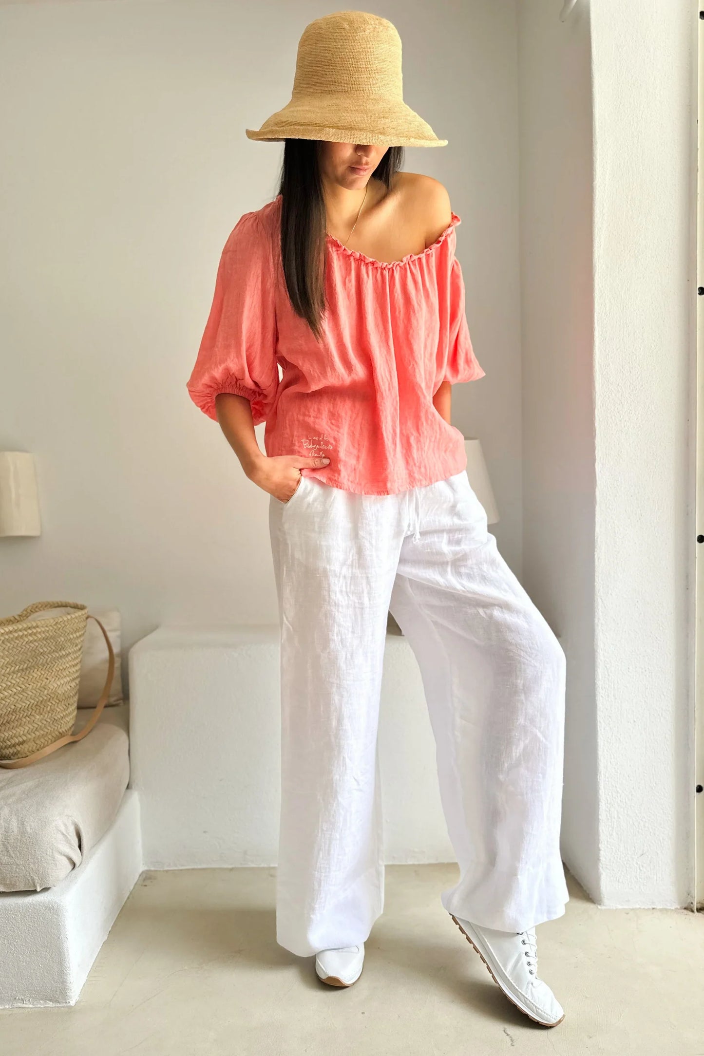Solita Linen Blouse