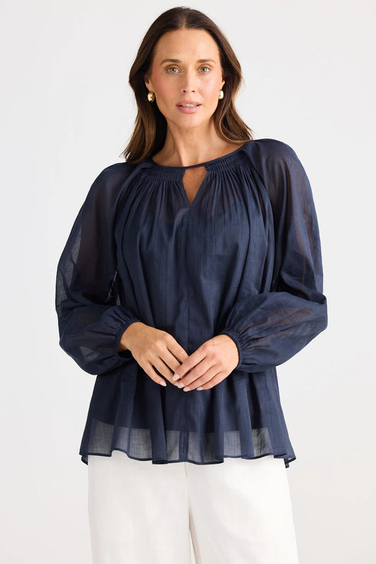 Raphael Top - Navy
