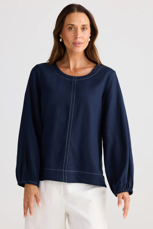 Delphi Top - Navy