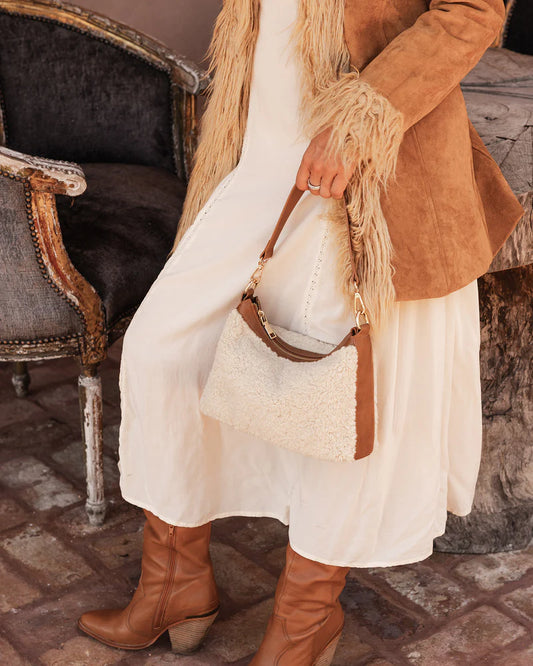 Aspen Shoulder Bag - Beige