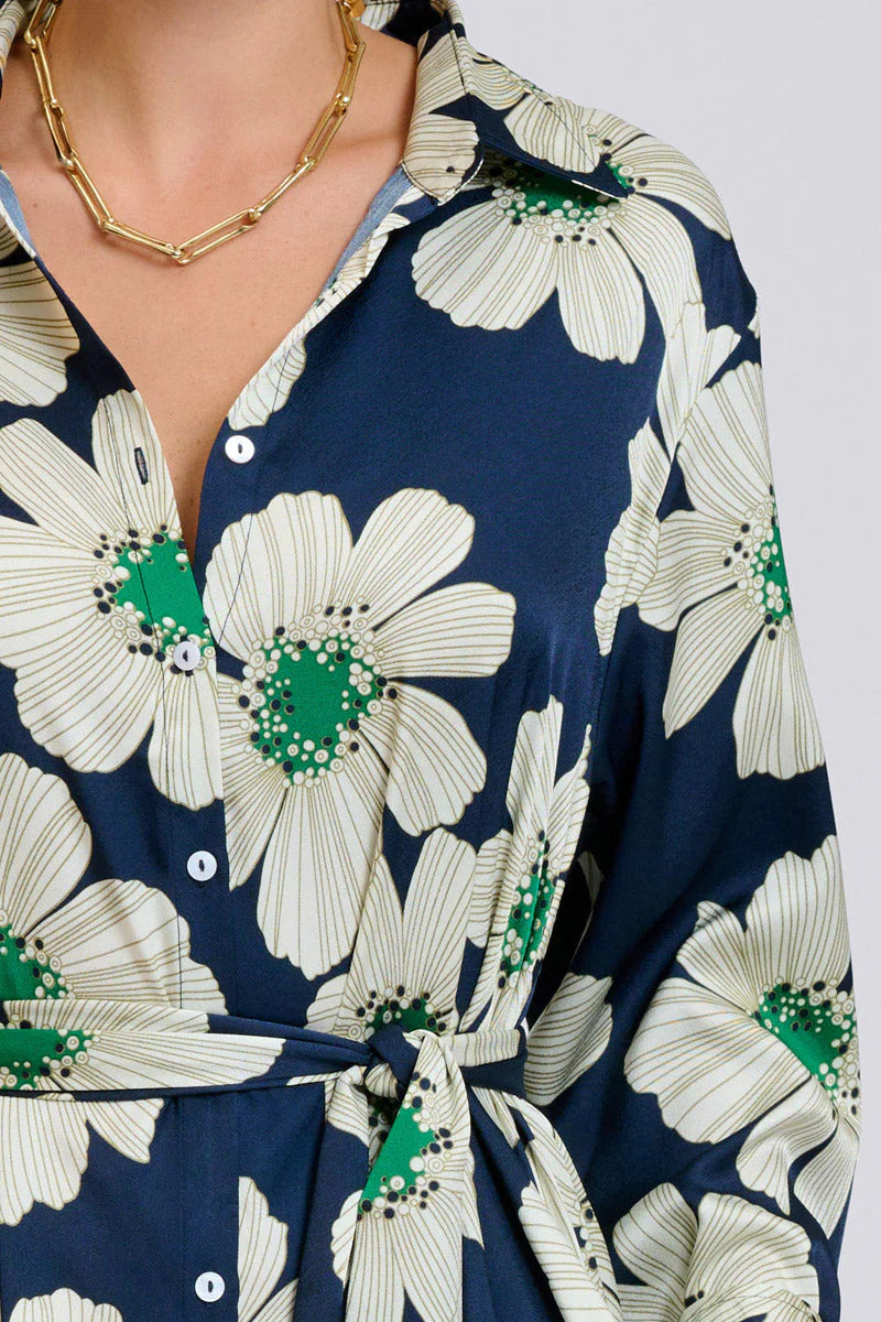 Luxe Luna Longline Shirt Dress