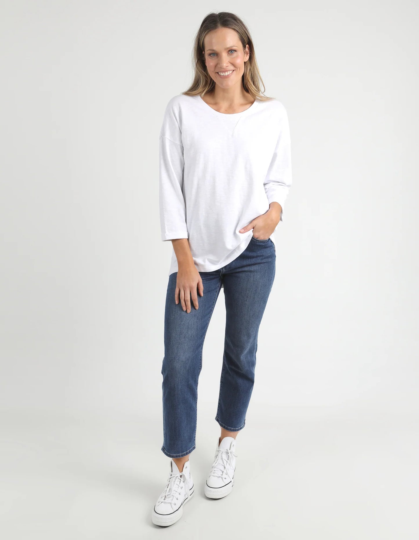 Annie 3/4 Sleeve Tee