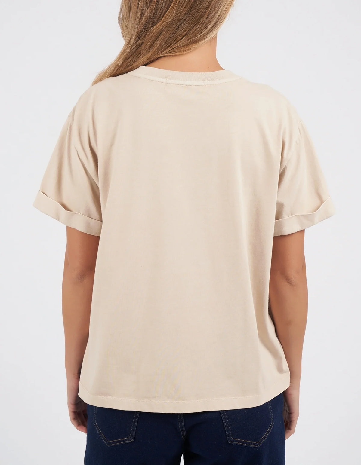 Huntleigh Oversized Tee - Oat