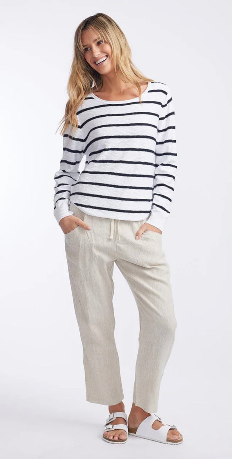 Luxe Linen Pant - Natural