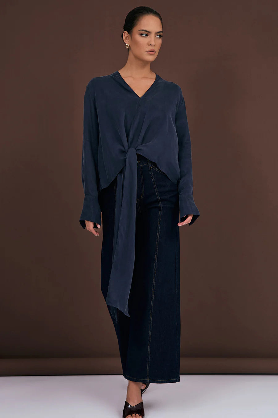 Rylie Cupro Top