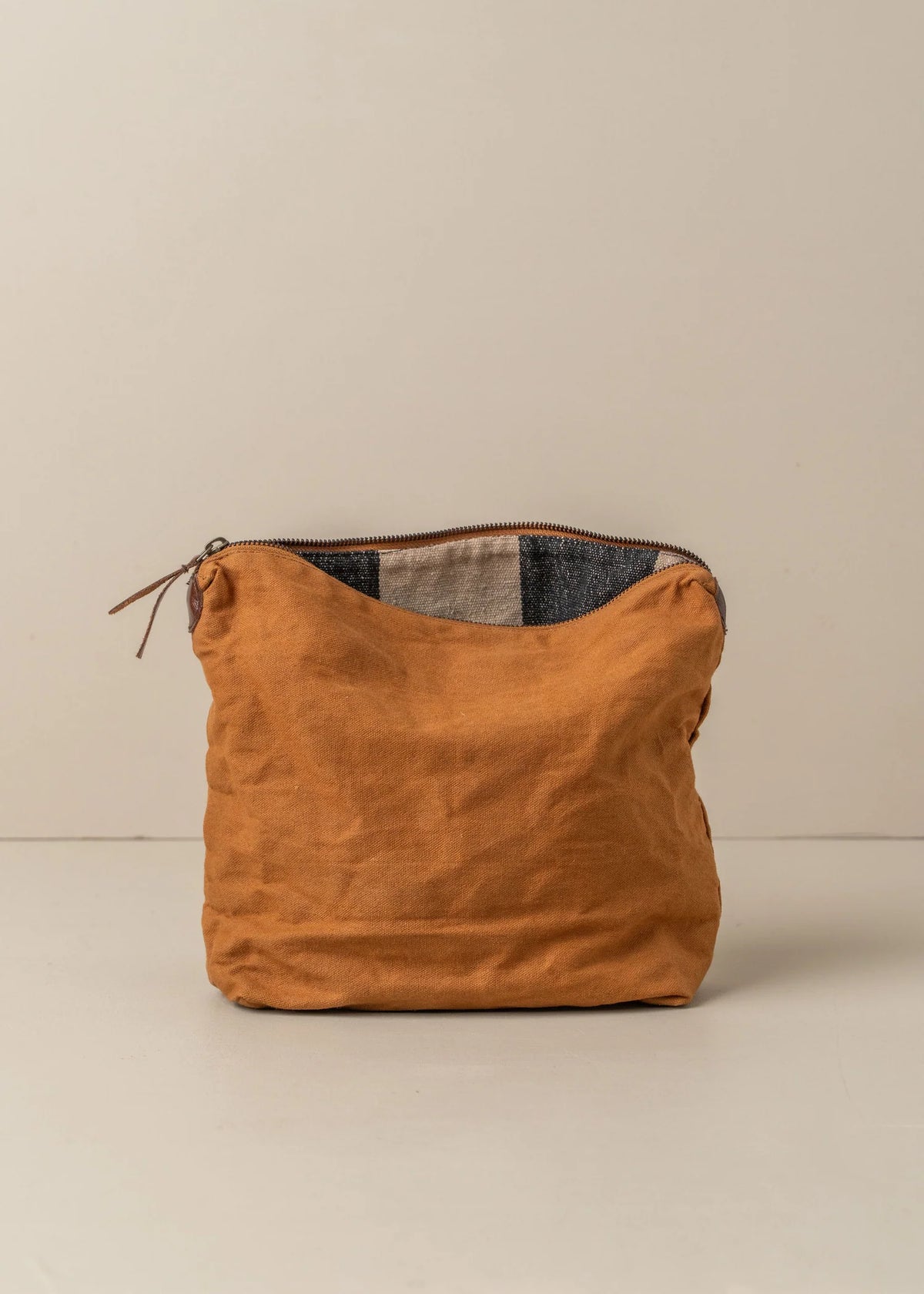 Journey Make Up Canvas Bag - Terracotta