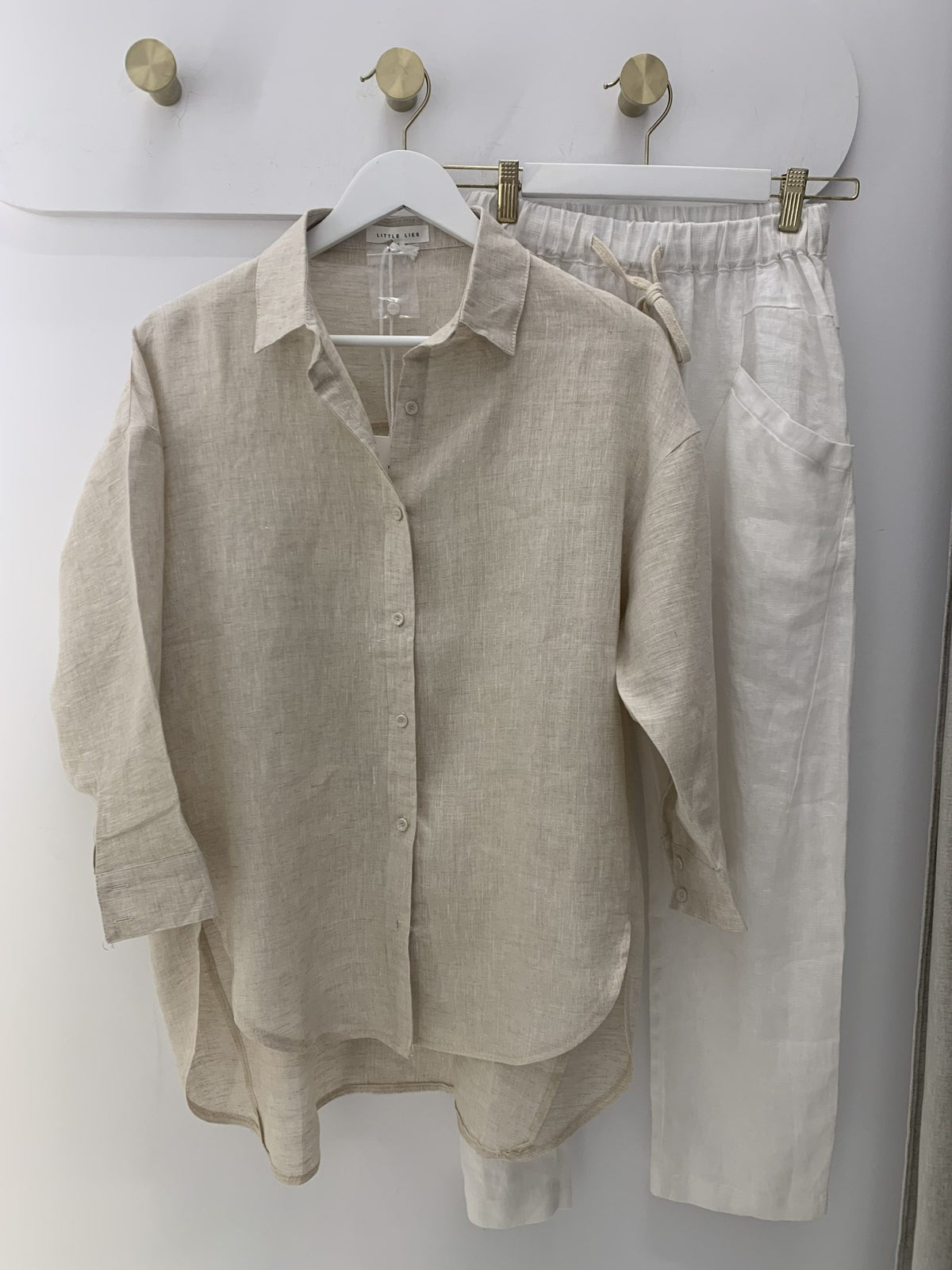 Linen Boyfriend Shirt