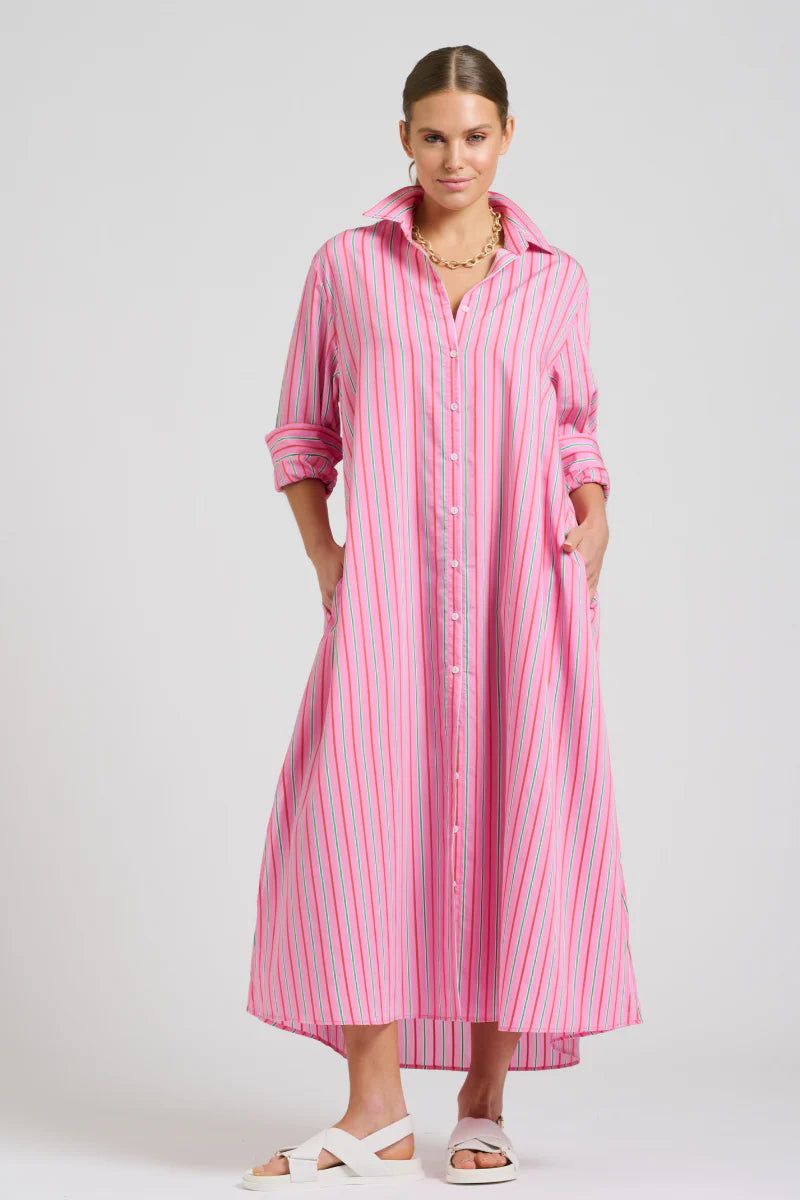 Luna Oversized Long Shirtdress