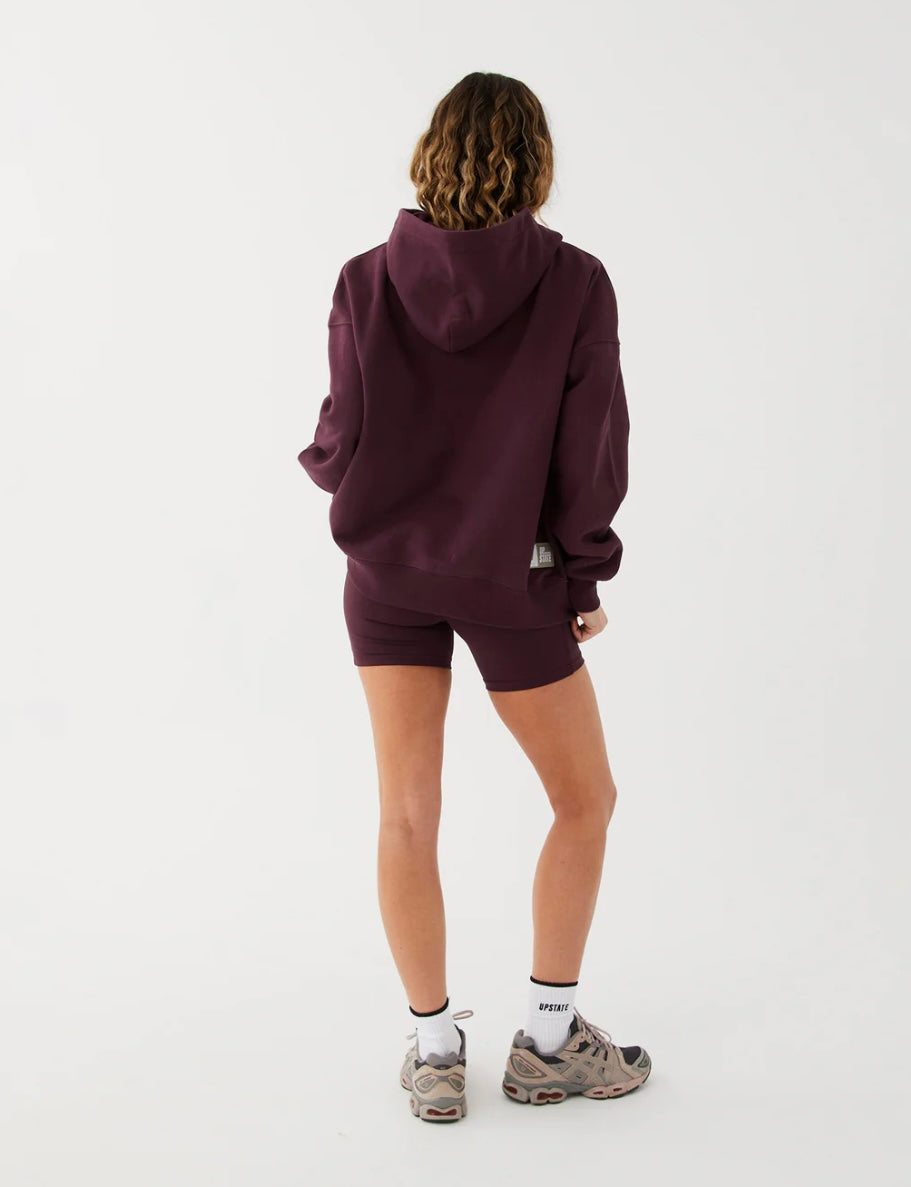 Player Hoodie - Deep Cherry