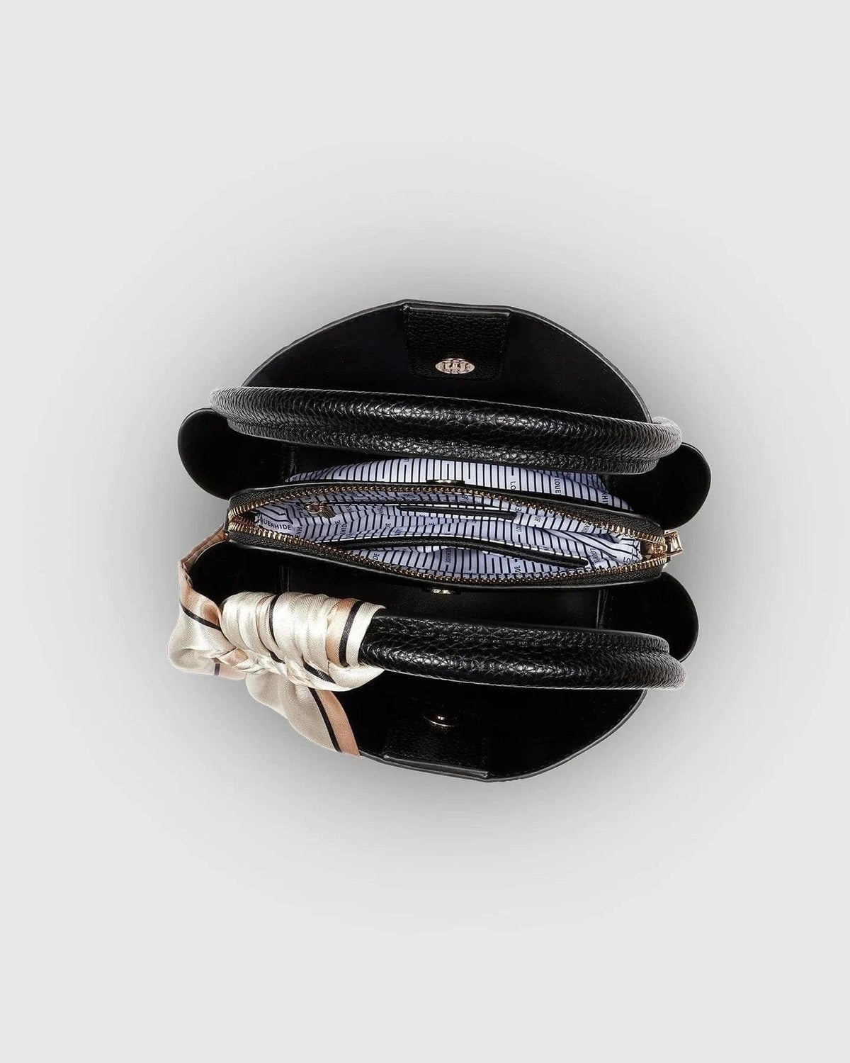 Steffie Mini Tote Bag - Black