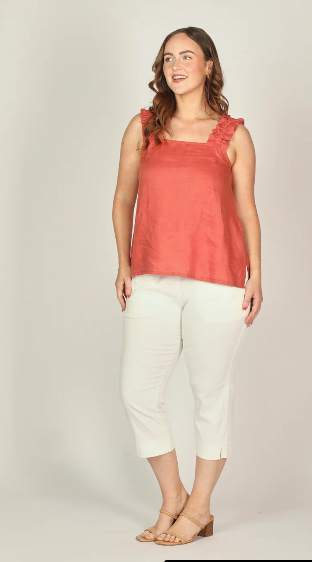 Claire Linen Top