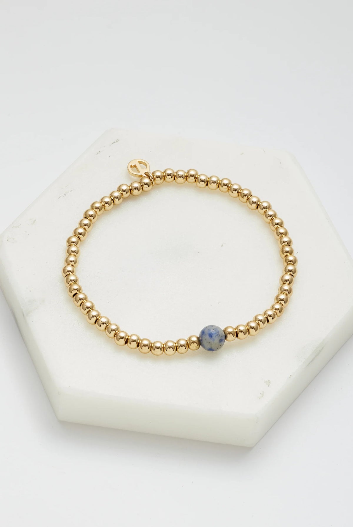 Gold Bead Bracelet