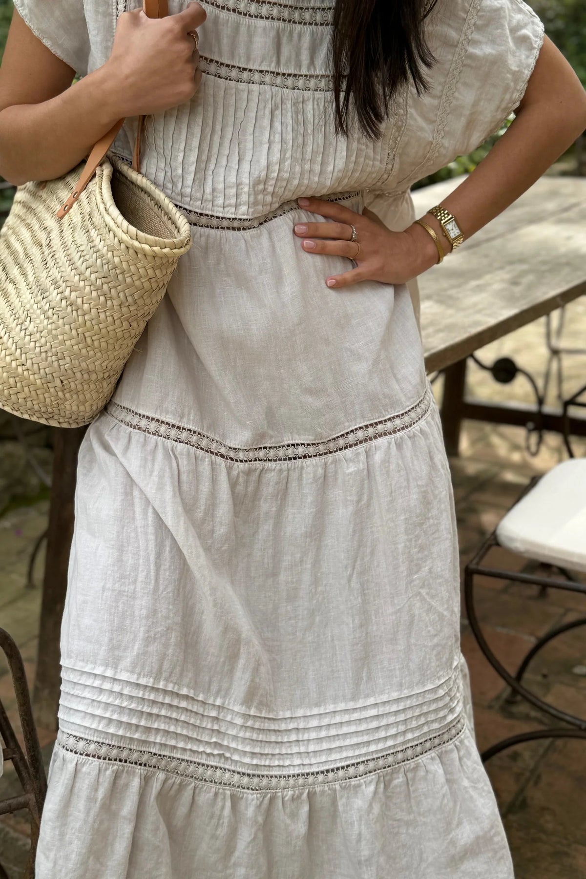 Lilia Linen Dress