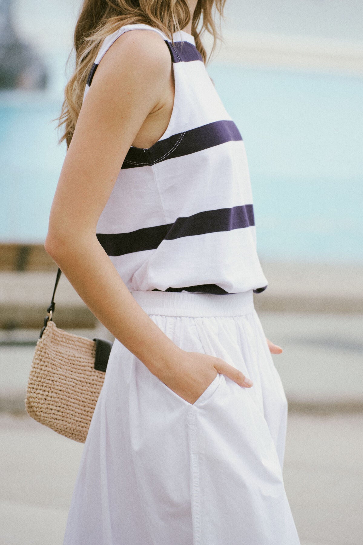 Florence Maxi Skirt - White