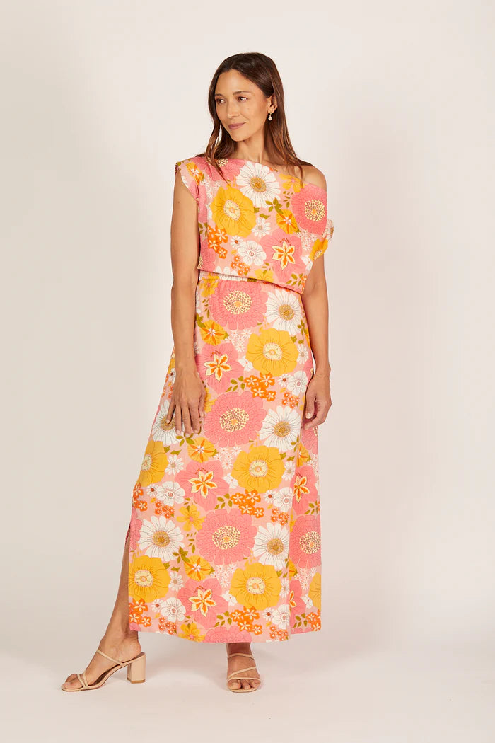 Alice Linen Maxi Dress - Vienna