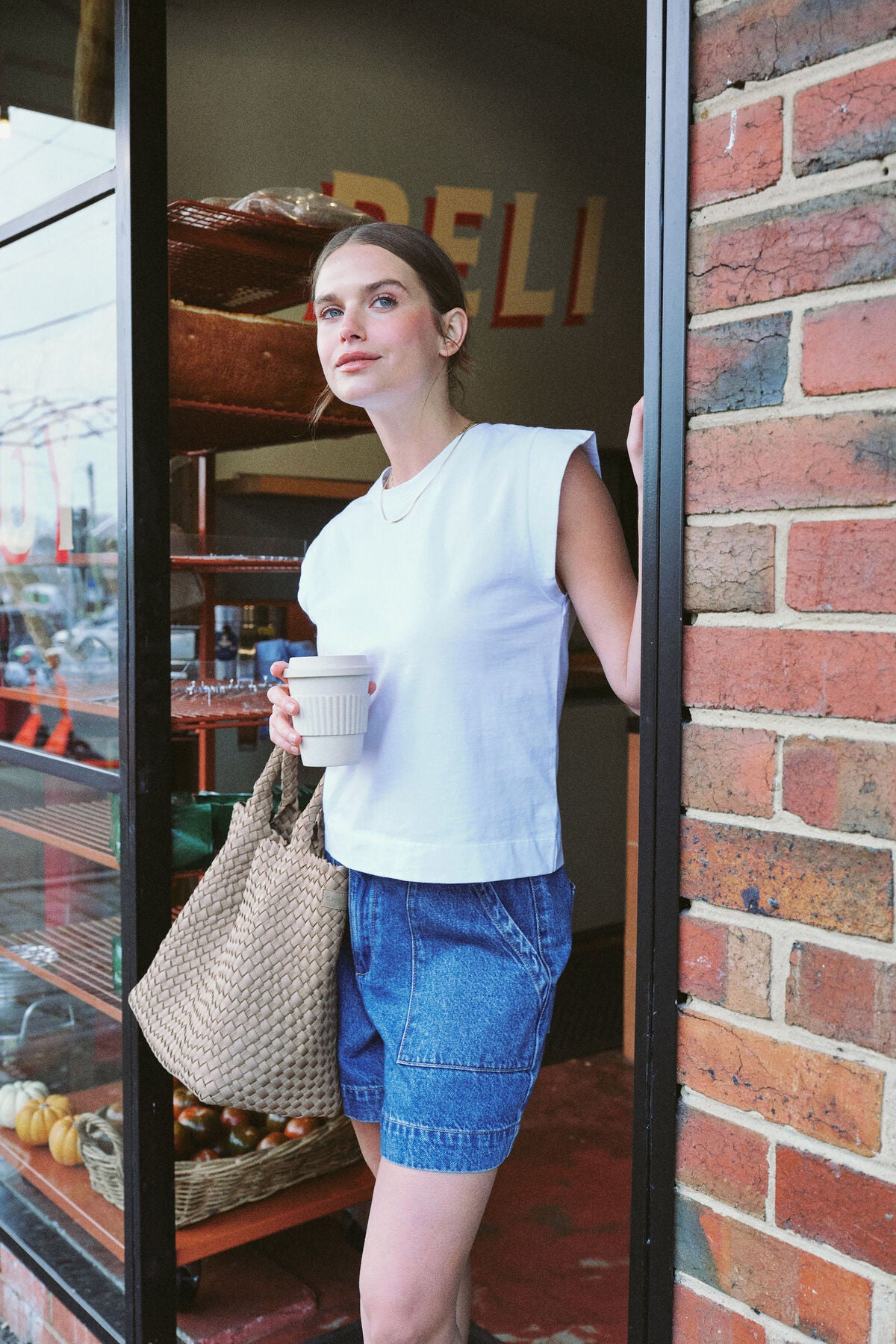 Extended Shoulder Tee