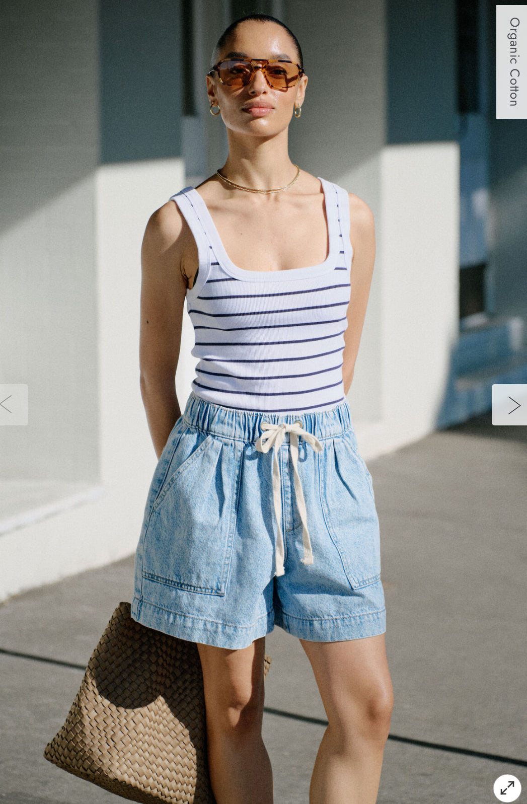 Relaxed Everyday Short - Denim