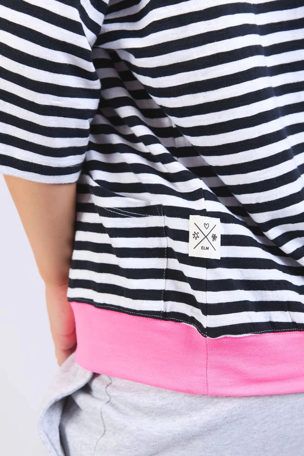 Mazie Stripe Ringer Sweat