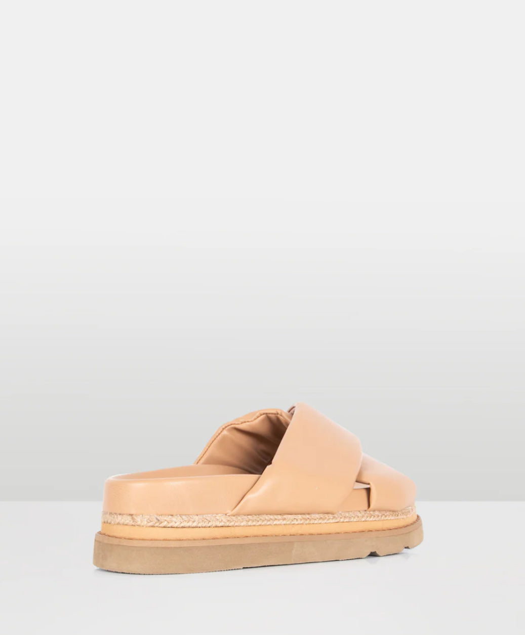 The Solace Platform Flat - Tan