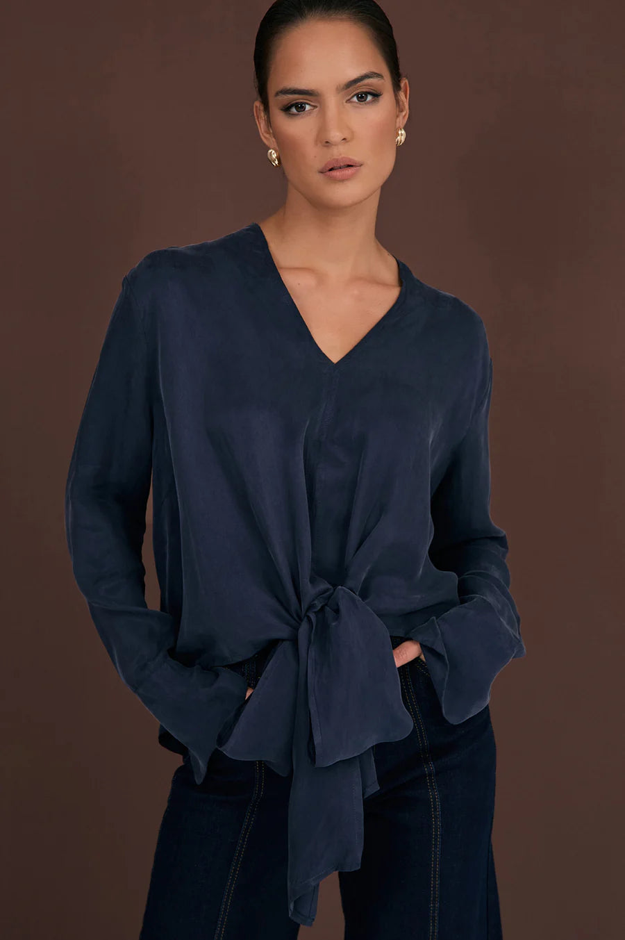 Rylie Cupro Top