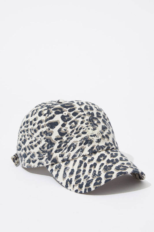 Ceres Monogram Cap - Leopard