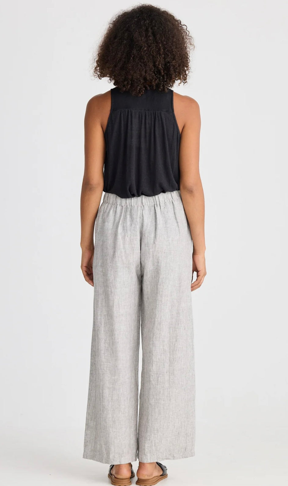 Dickens Pant - Charcoal Fleck
