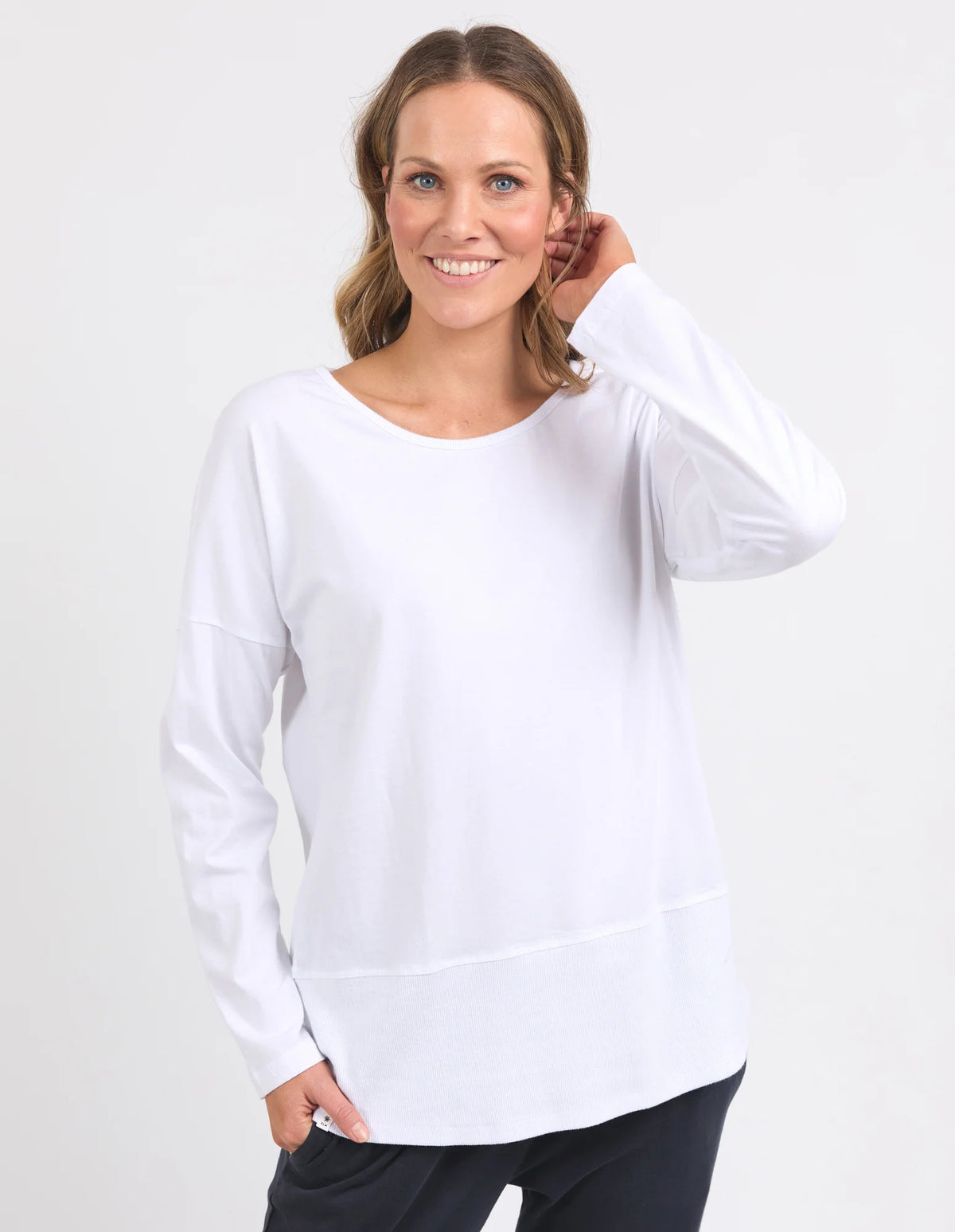 Rib L/S Tee