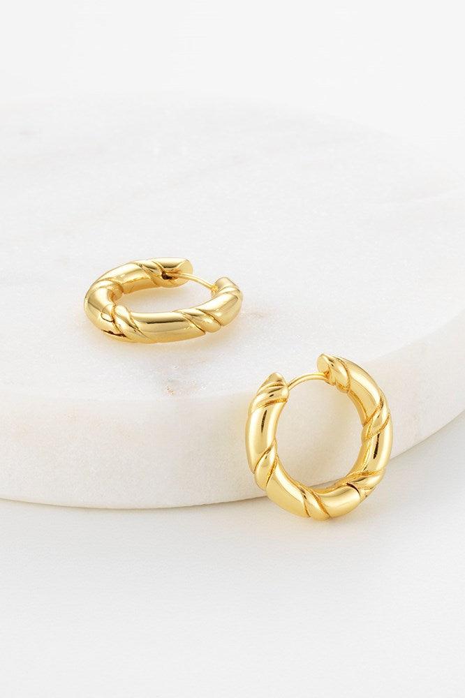 Alannah Hoop Earring Gold