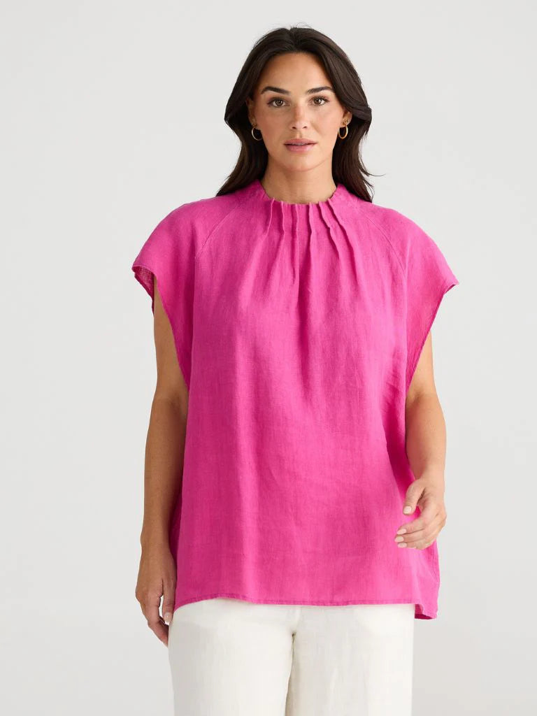 Elsie Top - Fuschia