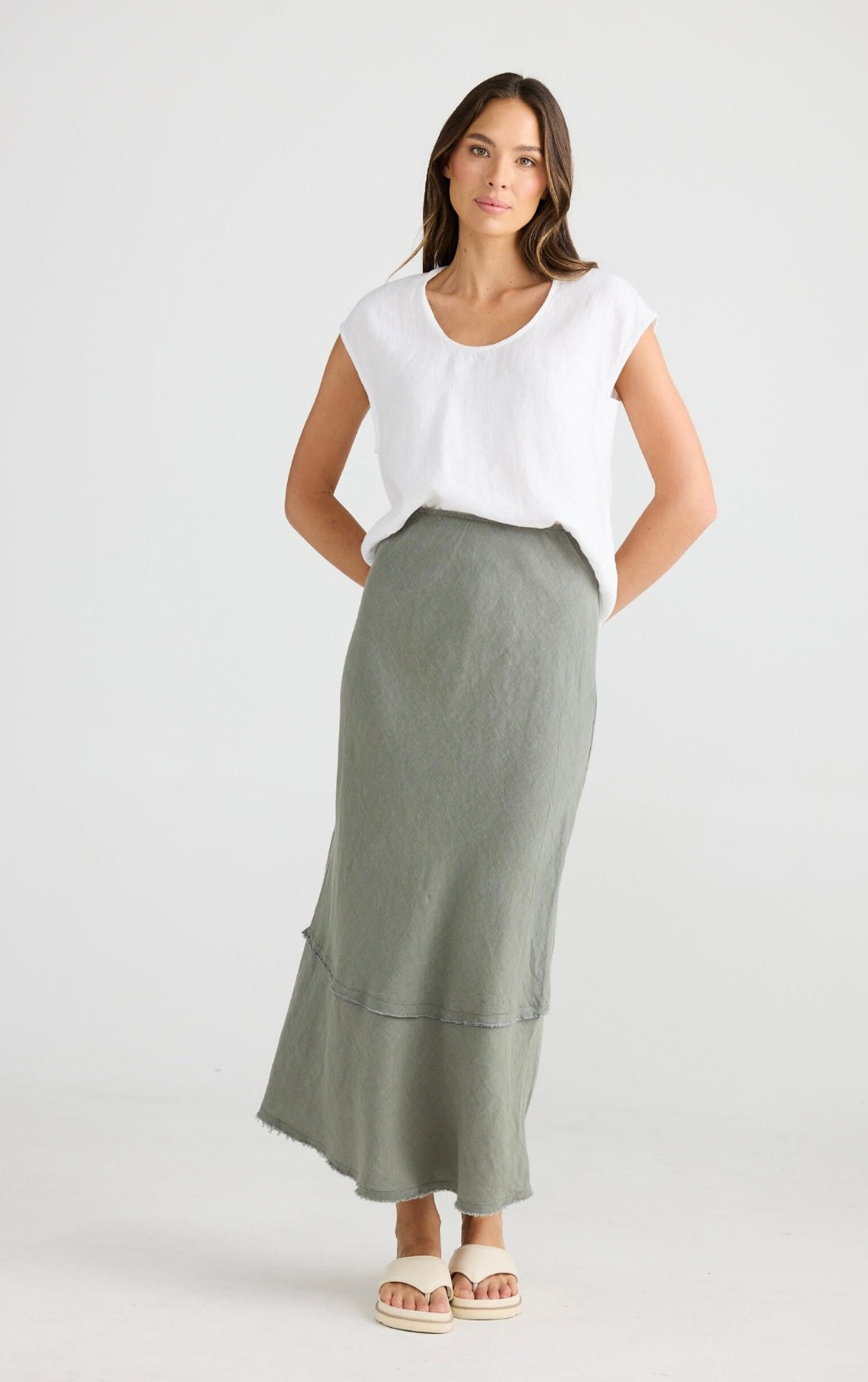 Pisa Linen Skirt