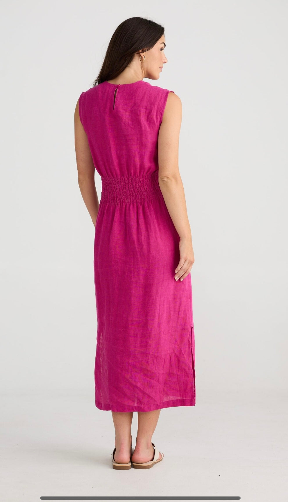 Turning Point Dress - Fuschia