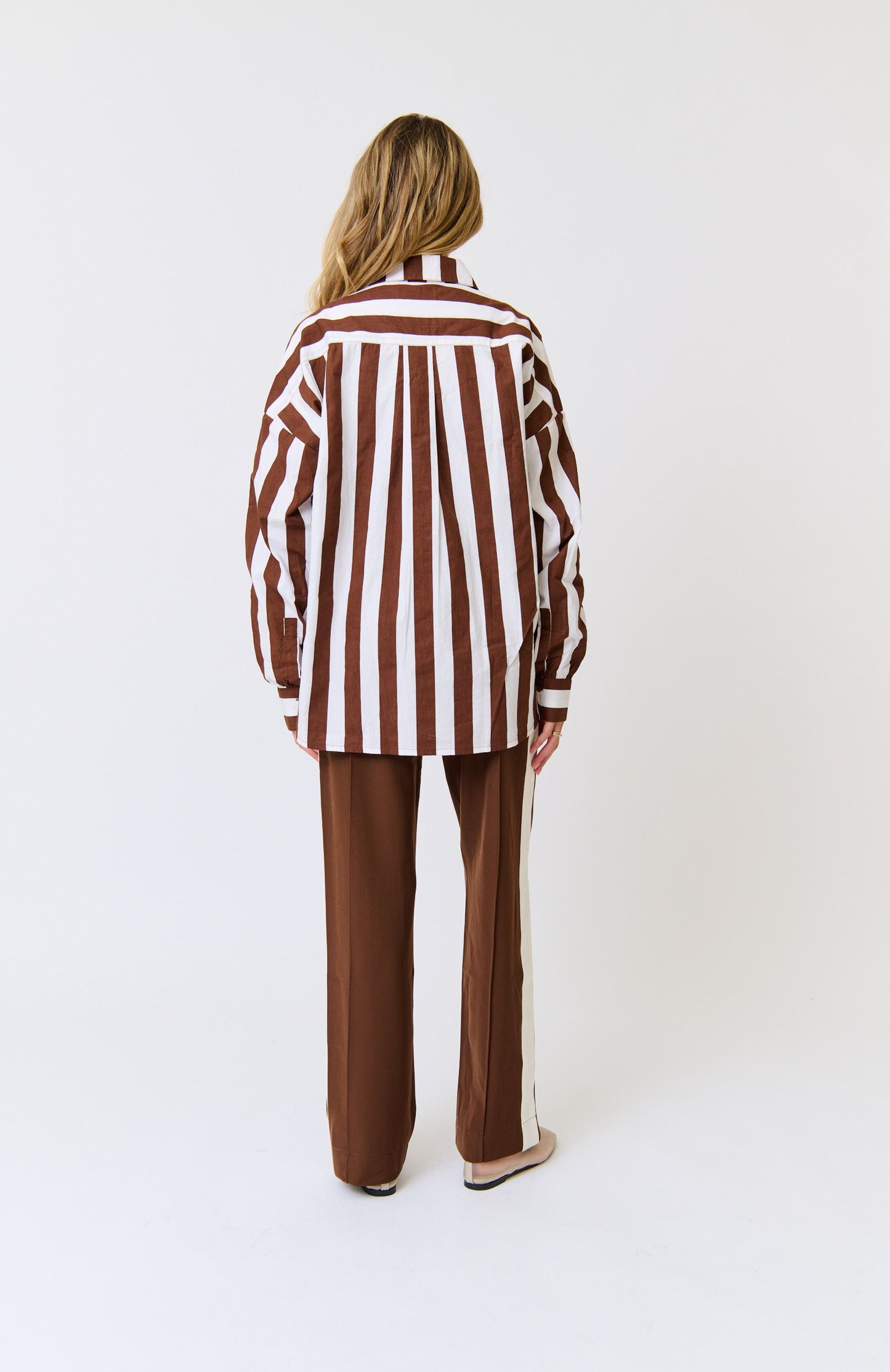 Adalyn Shirt - Coco Stripe
