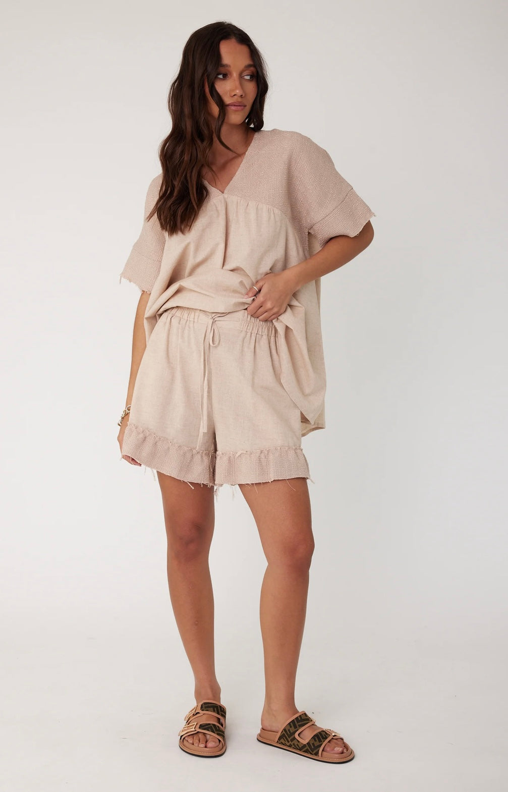 Luna Short - Beige