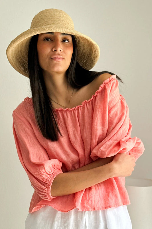 Solita Linen Blouse