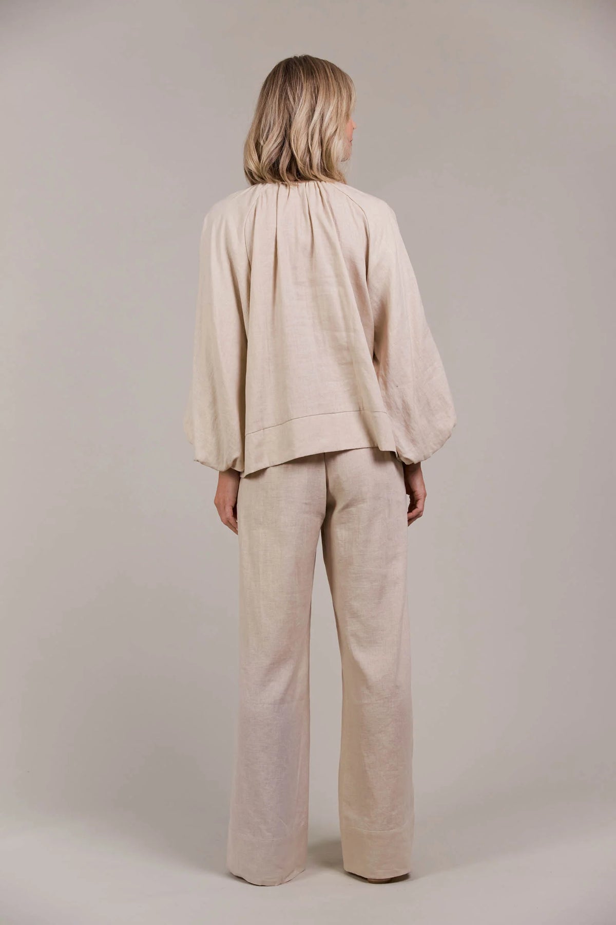 Laax Button Blouse - Ecru