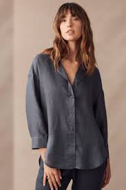 Linen Boyfriend Shirt