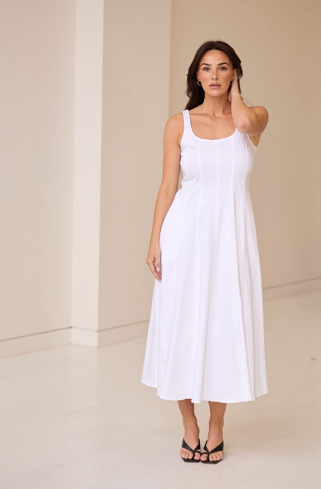 Fisher Dress - White