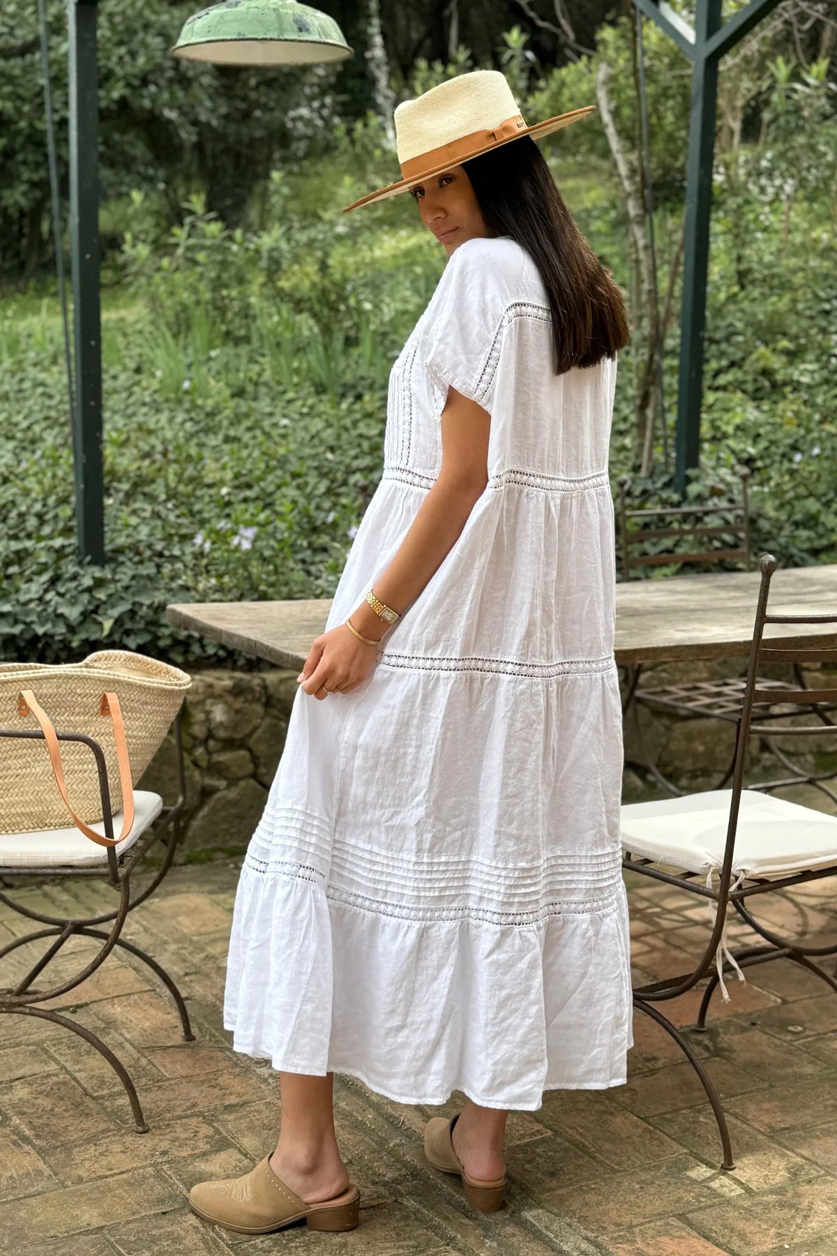 Lilia Linen Dress