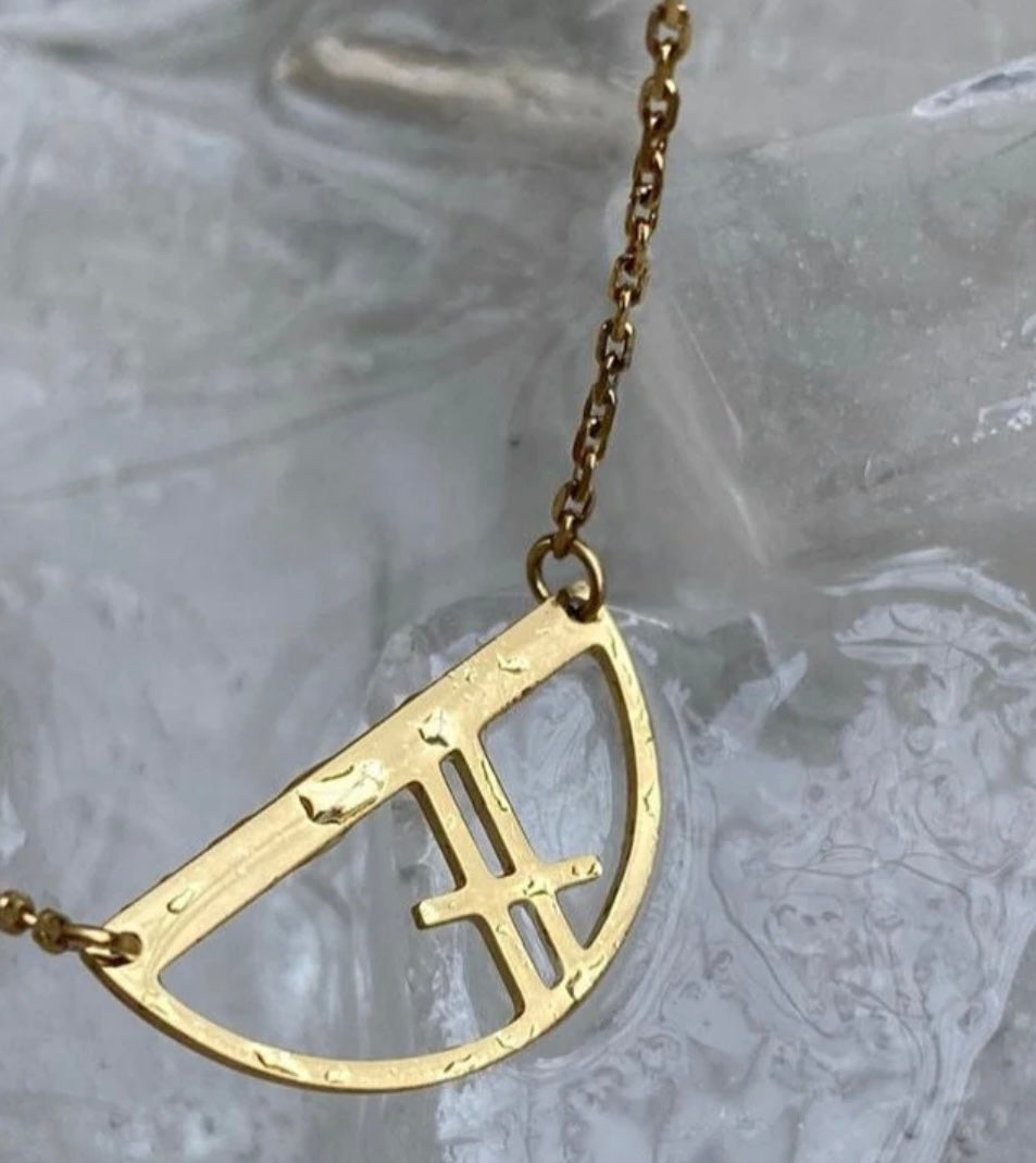 Free Throw Gold Necklace