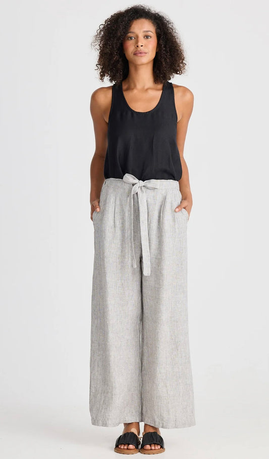 Dickens Pant - Charcoal Fleck