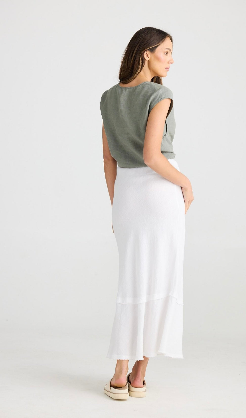 Pisa Linen Skirt